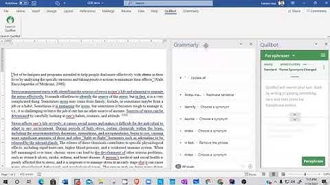 How to use Quillbot and grammarly effectively for academic paper writing