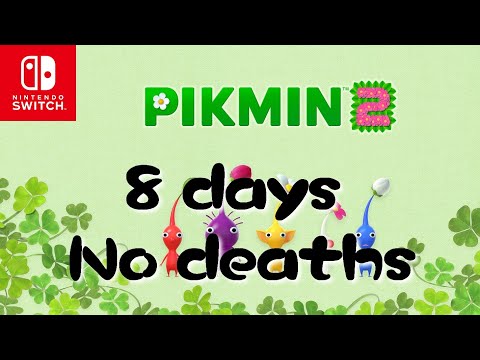 Pikmin 2 HD (Switch) - 8 days completion / no deaths