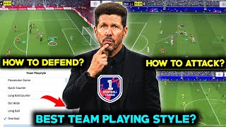 How to defend perfectly after the new update | Best team playing style | eFootball 2027
