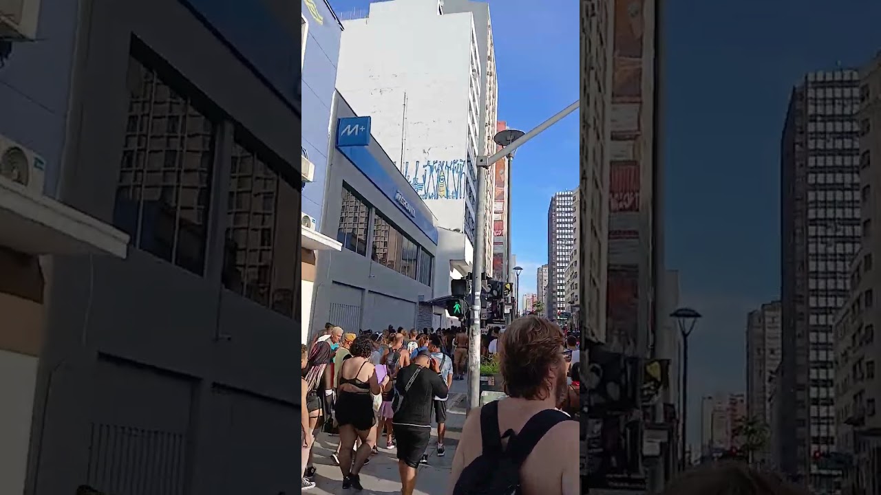 Carnaval andando pelas ruas do centro de Campinas SP bloco toma na banda parte 5