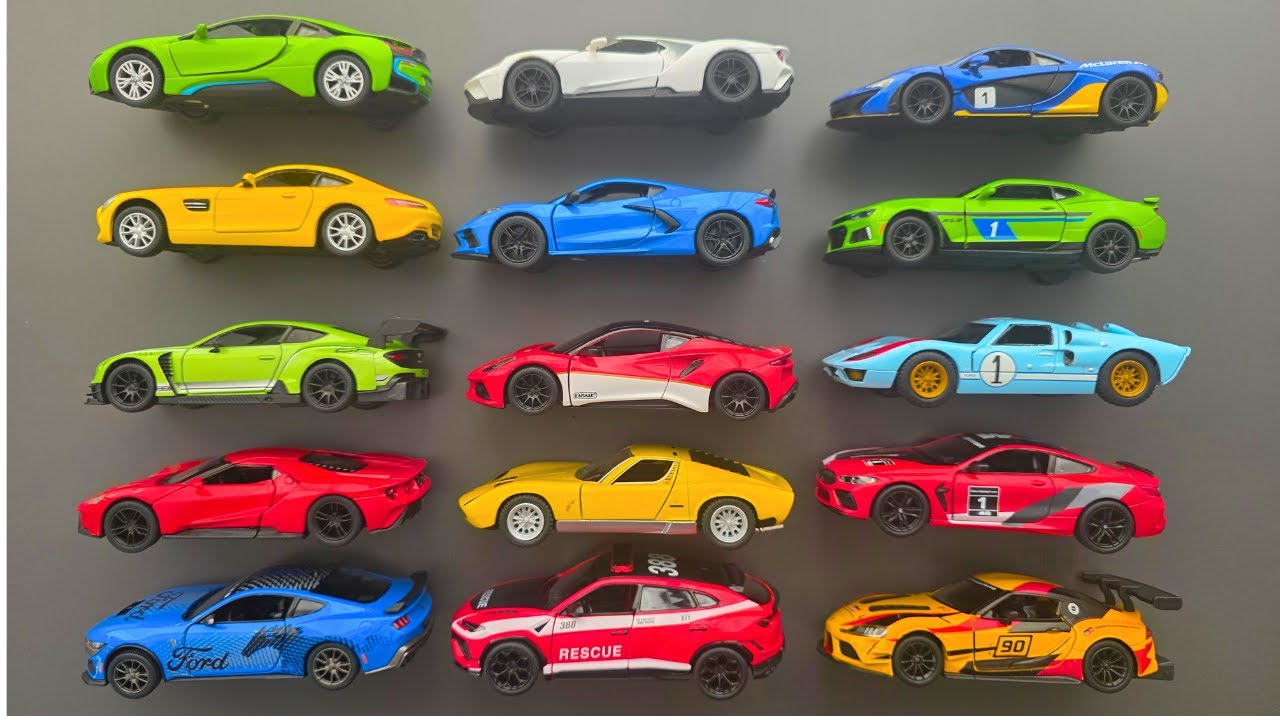 15 ALLOY MODEL CARS WITH WORKING DOORS! 😱 Supercars & Sports Cars