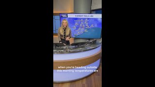 Cold, sunny day today — rain and winter-like chill return Thursday