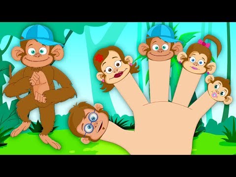 Famiglia Delle Dita Di Scimmia Filastrocche Per Bambini Nursery Rhymes Monkey Finger Family Youtube