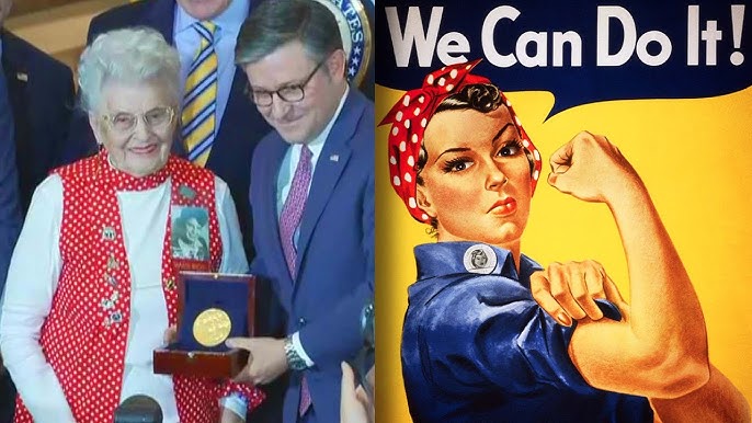 Rosie The Riveter Given Congressional Gold Medal