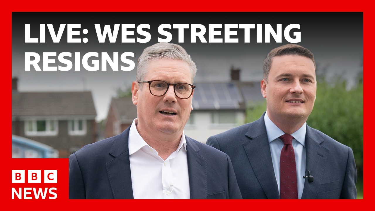 LIVE: Wes Streeting resigns as health secretary | BBC News