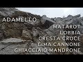 ADAMELLO 2019: MATAROT - LOBBIA - CRESTA CROCE - CIMA CANNONE - GHIACCIAIO DEL MANDRONE