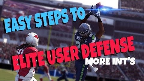 EASY TIPS TO BETTER USER PASS DEFENSE! GET MORE PICKS & WIN MORE GAMES IN MADDEN 18