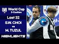 [Porto World Cup 3-Cushion 2018] Last 32 - CHOI Sung Won (KOR) vs Murat TÜZÜL (TUR). H/L