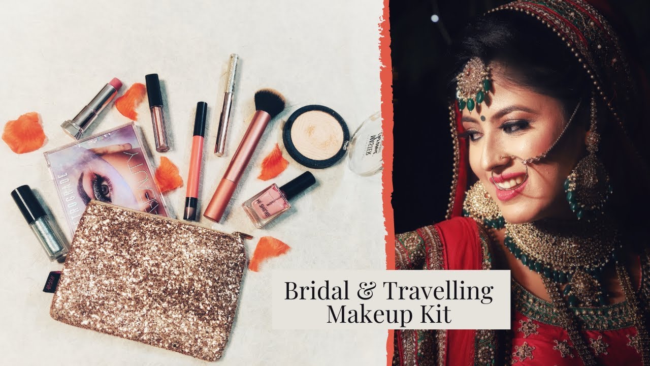 Bridal Makeup Kit Travelling Makeup Kit Makeup Kit Items List YouTube