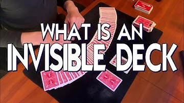 Magician Explains: What is the INVISIBLE deck?