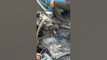 Canter 4DR7 engine transmission