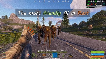 This is weird bug in Rust make the AI very friendly