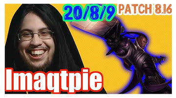 Imaqtpie | LUCIAN vs JHIN | LUCIAN Adc | Challenger Gameplay | Patch 8.16