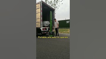 JIN YANG HU 500kg load capacity 1.3M height self lift stacker portable small forklift for lorry