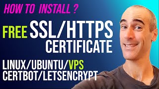 How to install free SSL/HTTPS certificate on your VPS web server