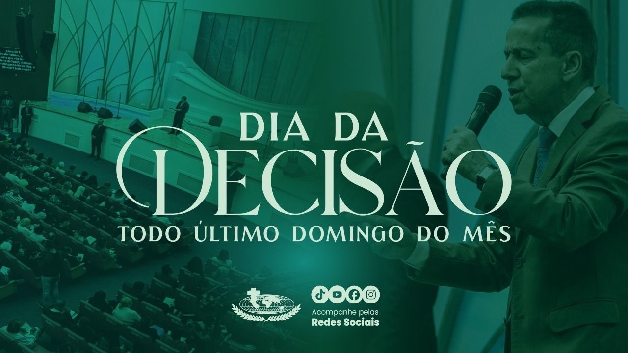 22/02/26 - 18H - DOMINGO O DIA DO SENHOR - DIA DA DECISÃO