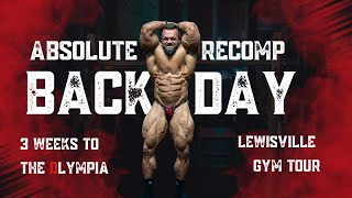 Back Day at Absolute Recomp Lewisville TX | 3 Weeks to the Olympia | Gym Tour | $3M of Eym Equipment screenshot 4