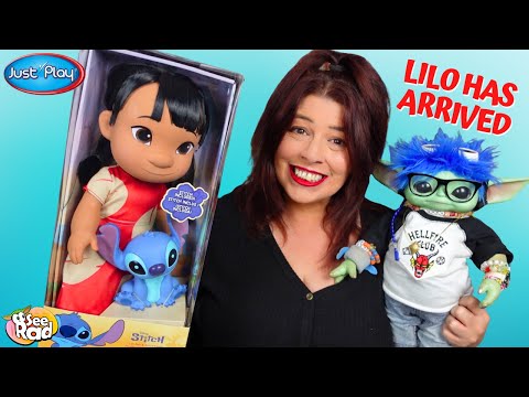 Just Play Lilo & Stitch Poseable Lilo Doll with Stitch Unboxed