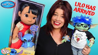 Just Play Lilo Stitch Poseable Lilo Doll With Stitch Unboxed