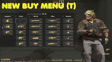 New buy menu COLOR in CS2