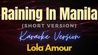 Miniatura de vídeo de "Raining In Manila - Lola Amour (Karaoke) (Short Version)"