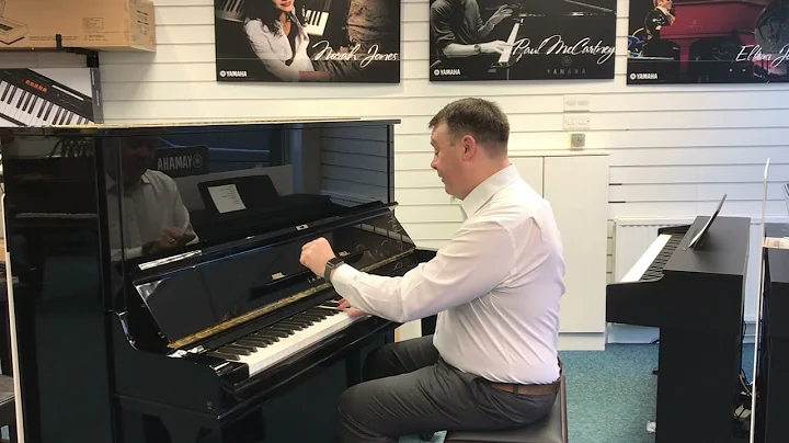 Yamaha U3AS 1987 Acoustic Piano | Used | Rimmers Music Southport.