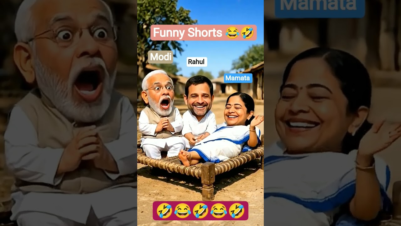🤣 Funny Question Answer Jokes | Ep-01 | Modi Ji, Rahul Gandhi & Mamata Banerjee Hilarious Video 🔥