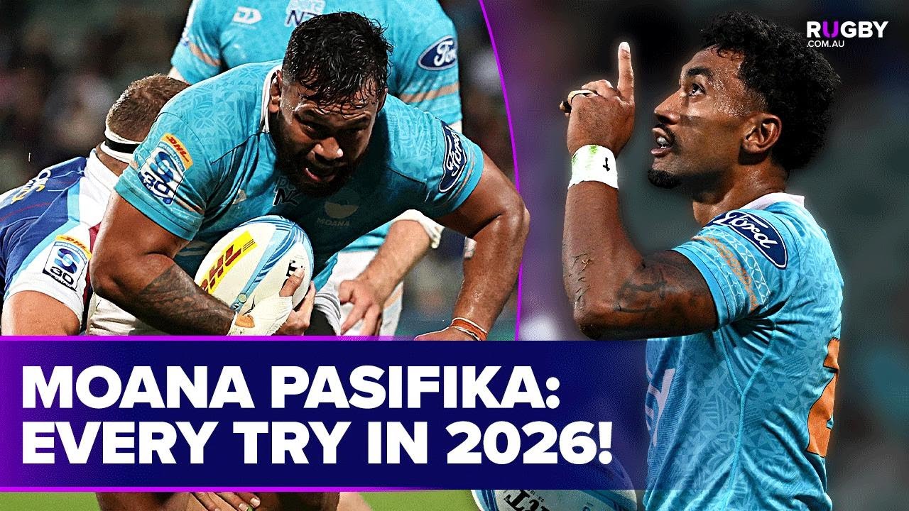 Every Moana Pasifika Try In 2026! | Super Rugby Pacific Highlights