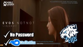 LOADING SCREEN MOBILE LEGEND EVOS NOTNOT