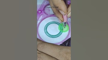 Spirograph Scale Design  || #shorts #youtubeshorts #spirograph #spirographdrawing