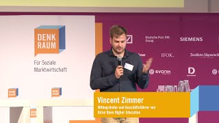 Gedankenexperiment mit Vincent Zimmer, Kiron University for Refugees