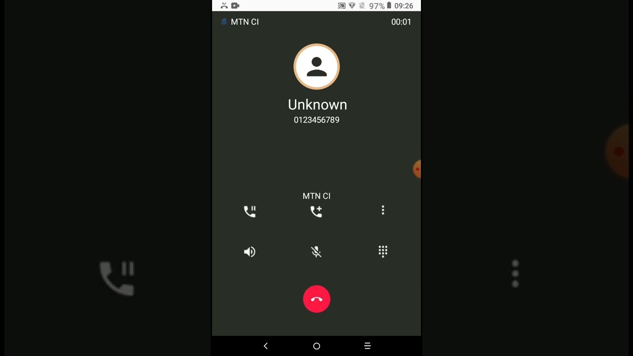 Alcatel 1 (Go Editon) Incoming Call