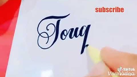 Tauqeer name calligraphy