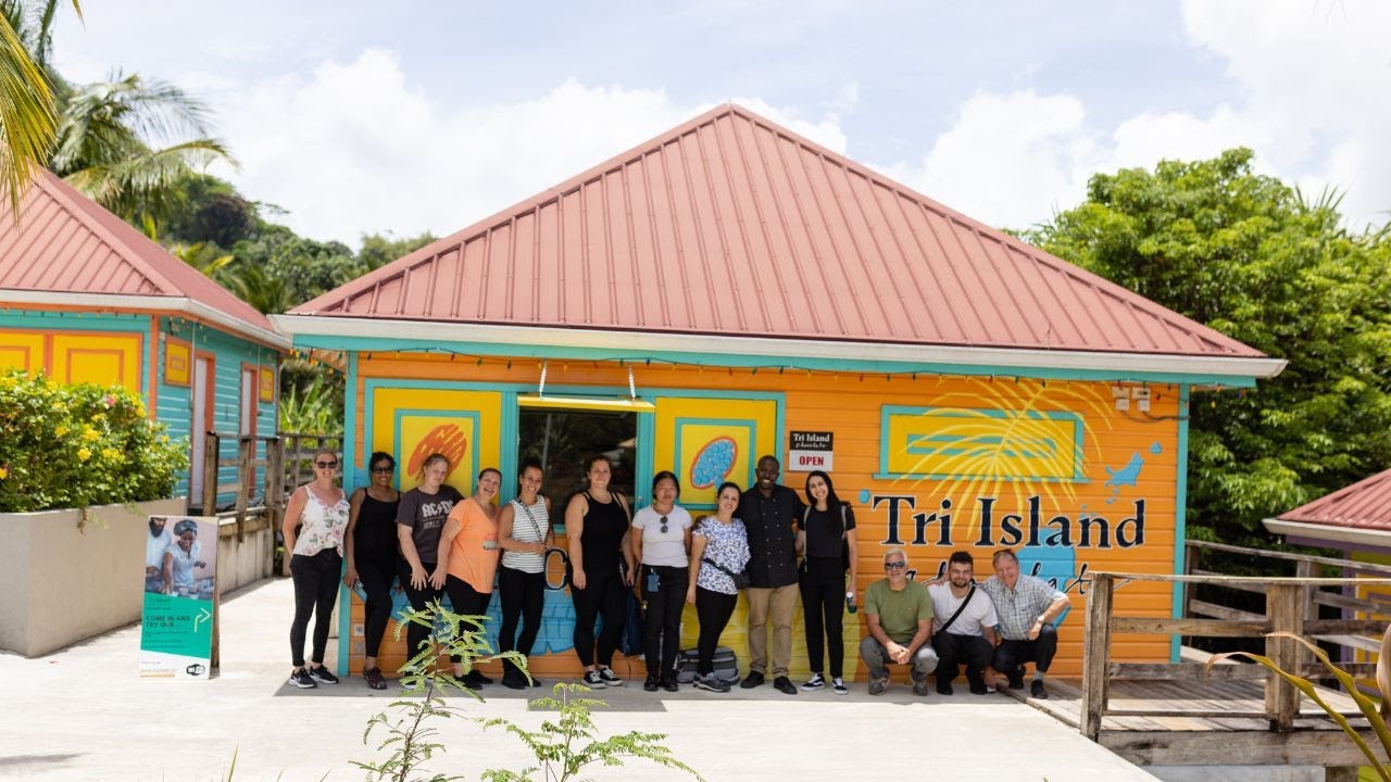 Tri Island Chocolate Factory Grenada Chocolate Fest 2023 YouTube