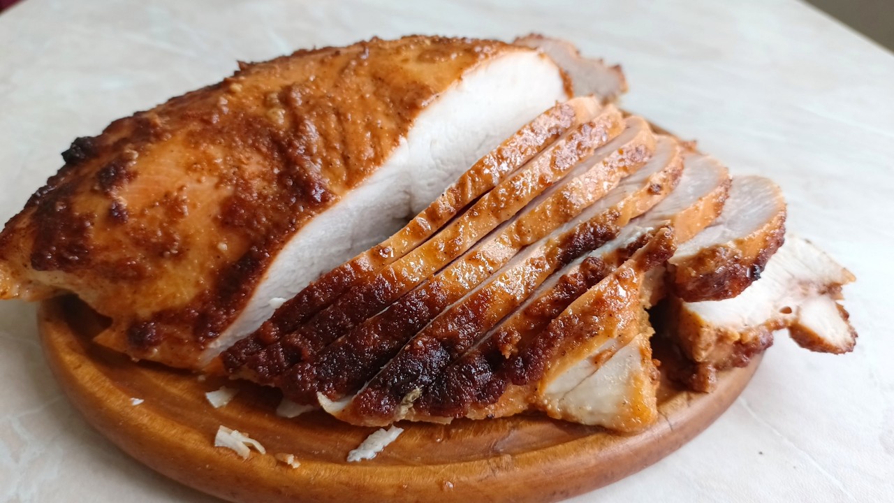 Turkey with hints of mustard - juicy and tender