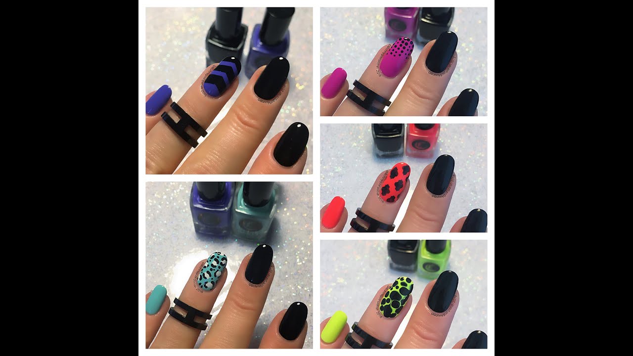 5 NAIL LOOKS IN ONE VIDEO!