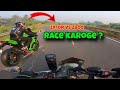 Race with Kawasaki ZX10R vs Z800 | Sunday Ride | Badboy Alfaaz
