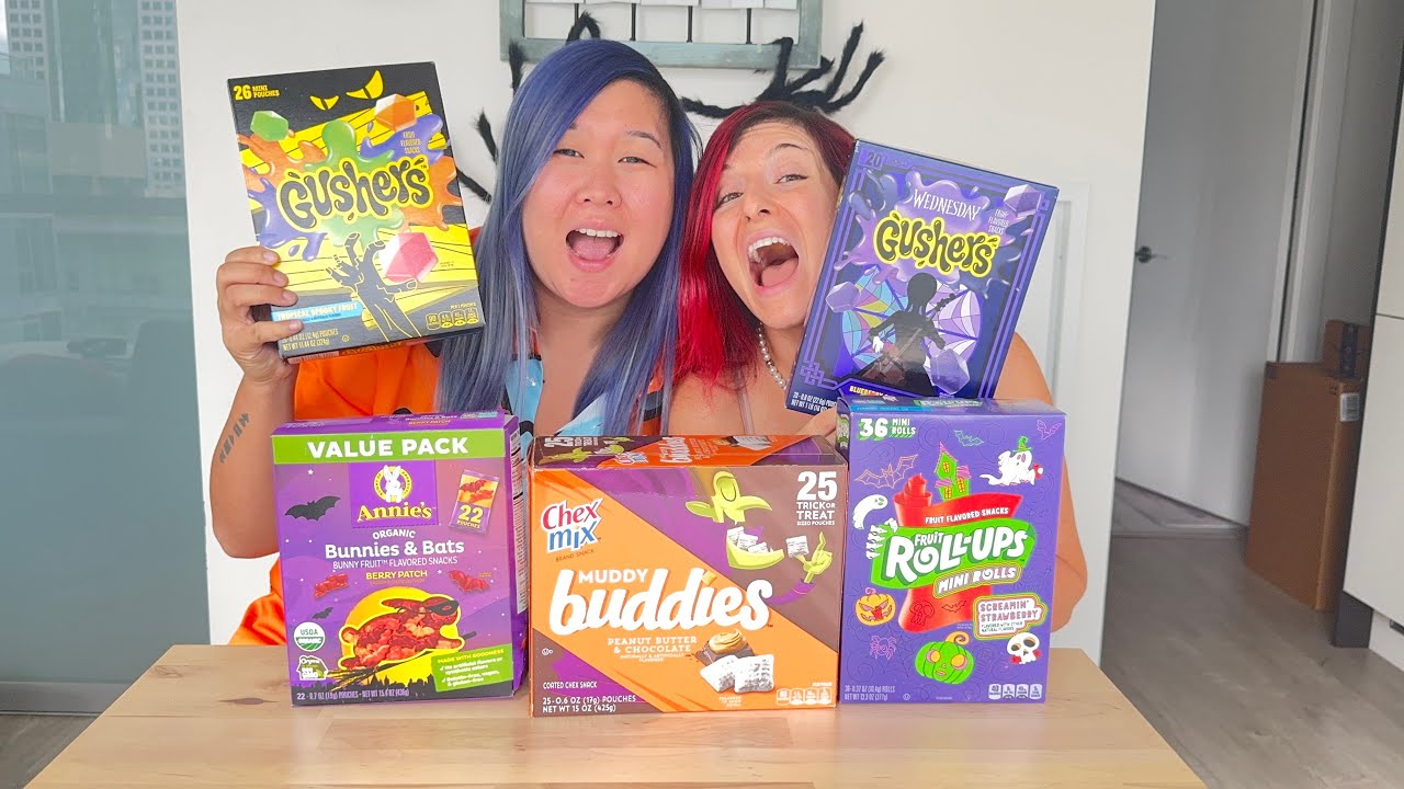 Funny Halloween Candy Taste Test! 🎃🍬 - YouTube