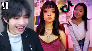 Asian Boy Reacts to What I Look Like If I Was Straight Tiktok Challenge