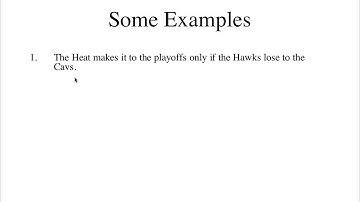 Rewriting Conditional Statements in Standard Form
