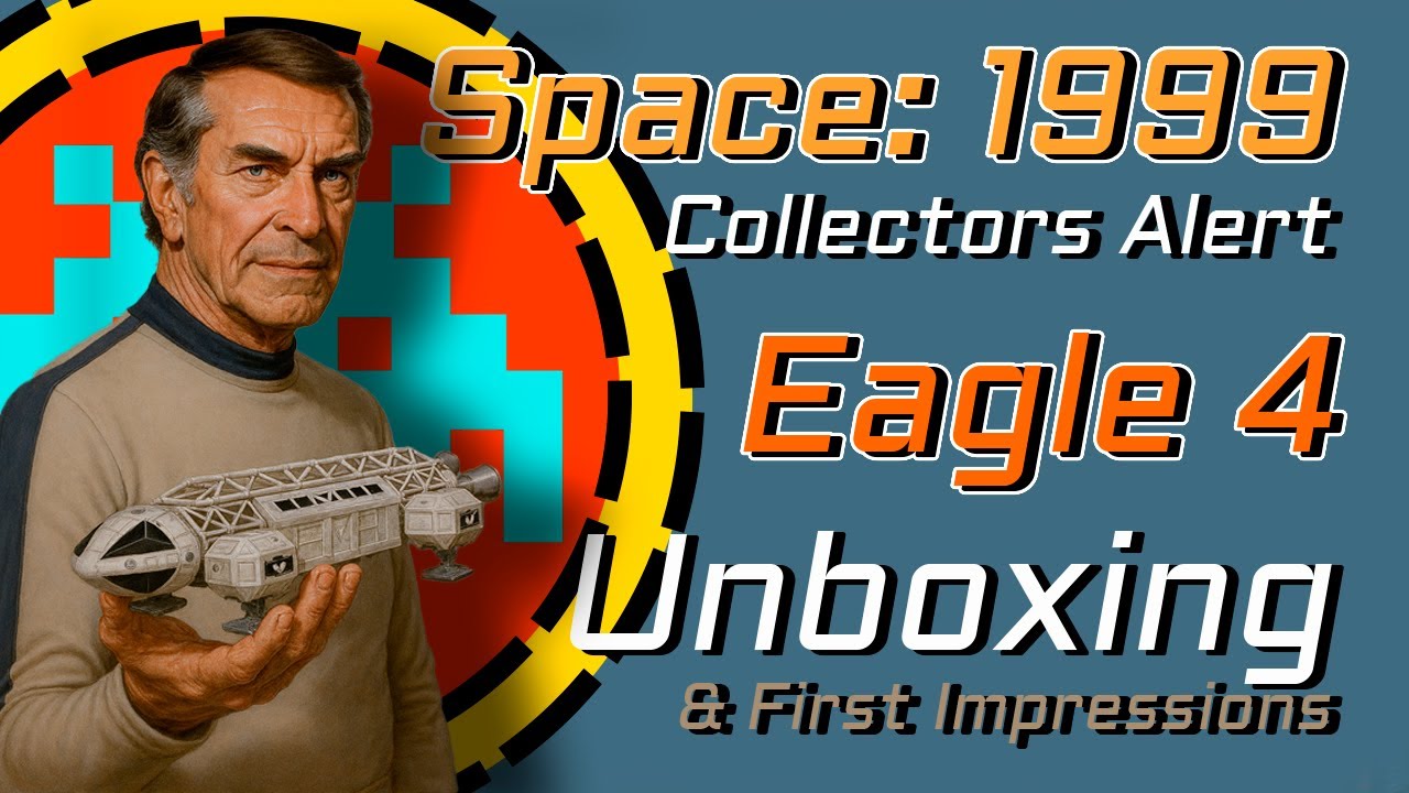 Распаковка Eagle 4 и история космоса 1999 года. Обзор модели Джерри Андерсона + где купить!