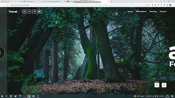 076 Website beautiful modern design. Portfolio Travel. Animation Slider. Source code. Deploy.