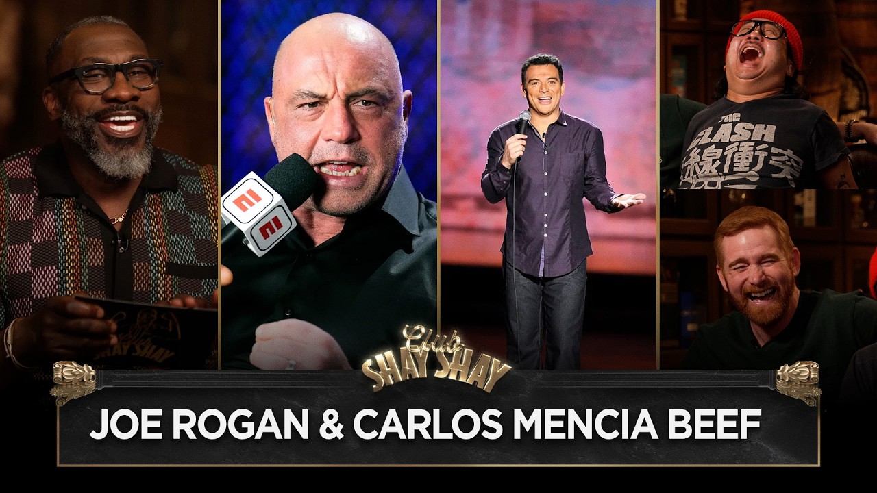 Joe Rogan & Carlos Mencia's Secret Pool Hall Fight From Bobby Lee & Andrew Santino From