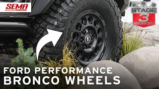 NEW Bronco Wheels from Ford Performance at SEMA 2022