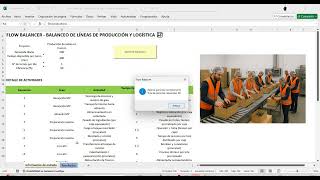 ⚙️ FLOW BALANCER – Balanceo de Líneas de Producción y Logística