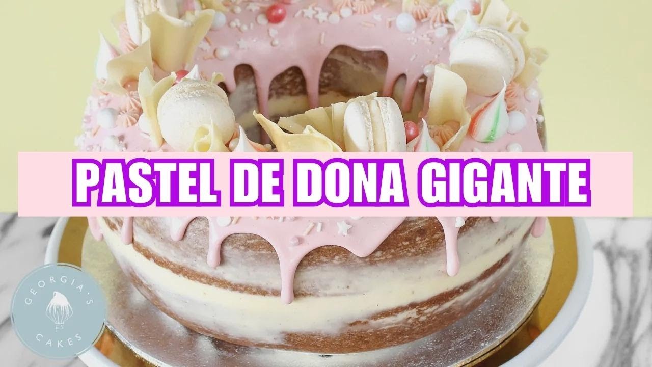Tutorial de Pastel de Dona Gigante