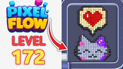 Pixel Flow Level 172 Walkthrough