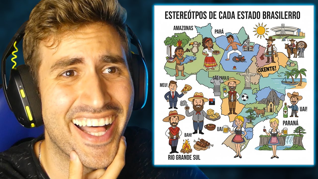 O ESTEREÓTIPO DE CADA ESTADO BRASILEIRO