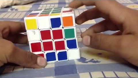 How to solve a 4x4 Rubik