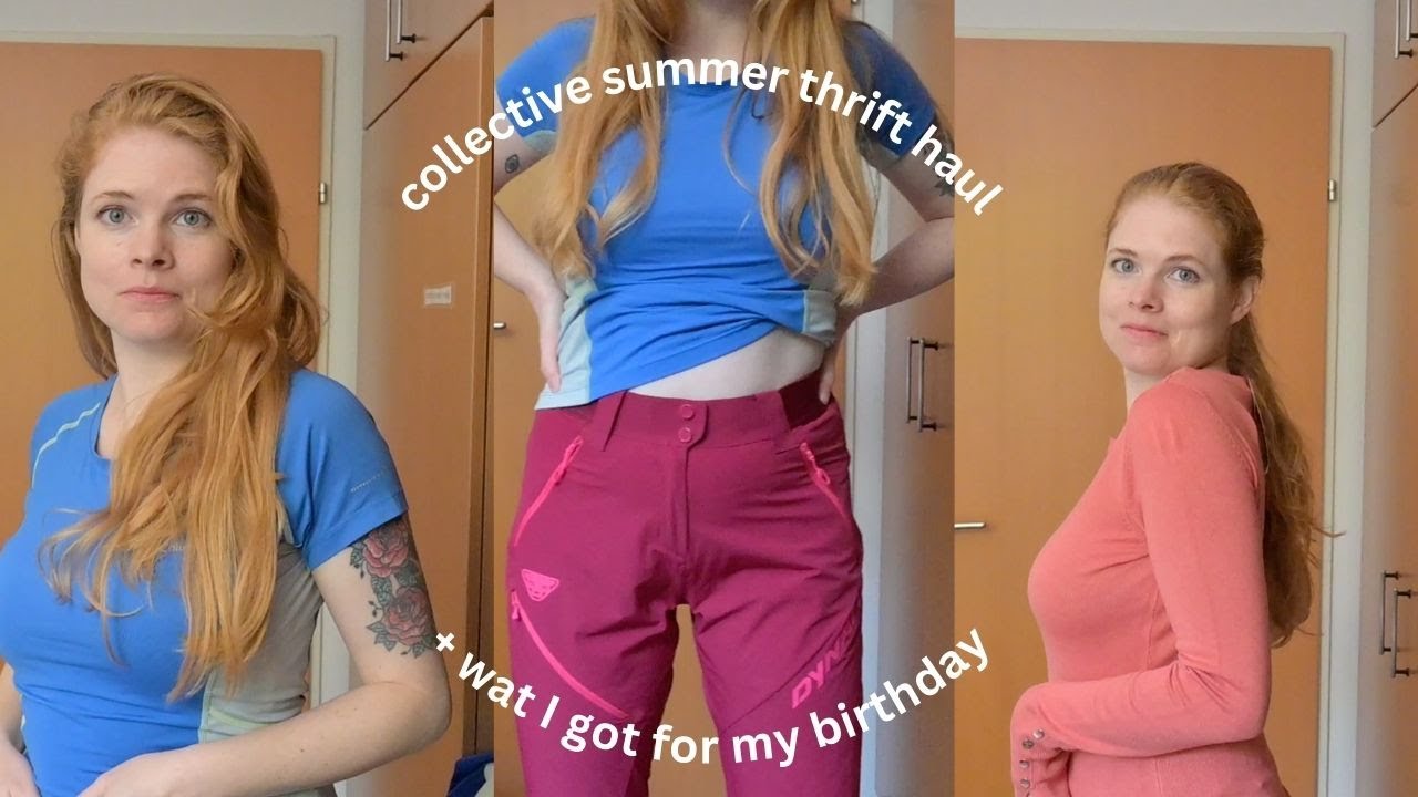 What I thrifted this summer in Innsbruck and the Netherlands | Everyday + sports wear